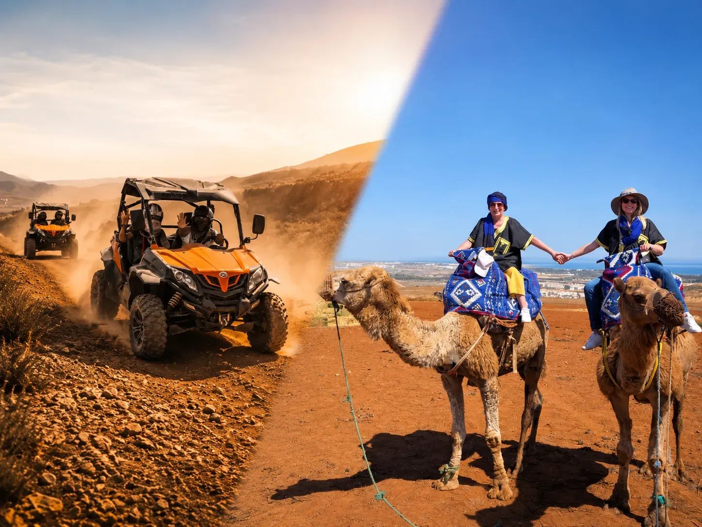 Buggy et chameau, le combo Saïdia