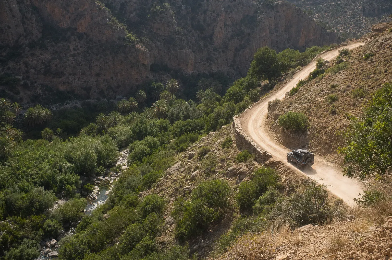 4x4 sur les pistes de montagne des Beni Snassen